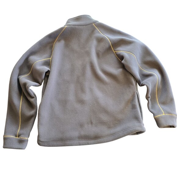 Timberland Mens Fleece Jacket XL Full-Zip Gray Polyester - Picture 2 of 10
